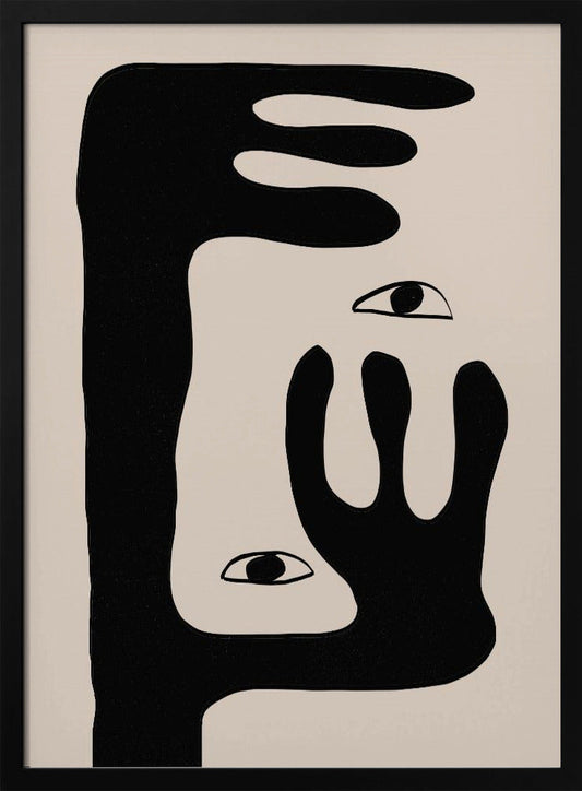 Wall art Abstract Face No2.