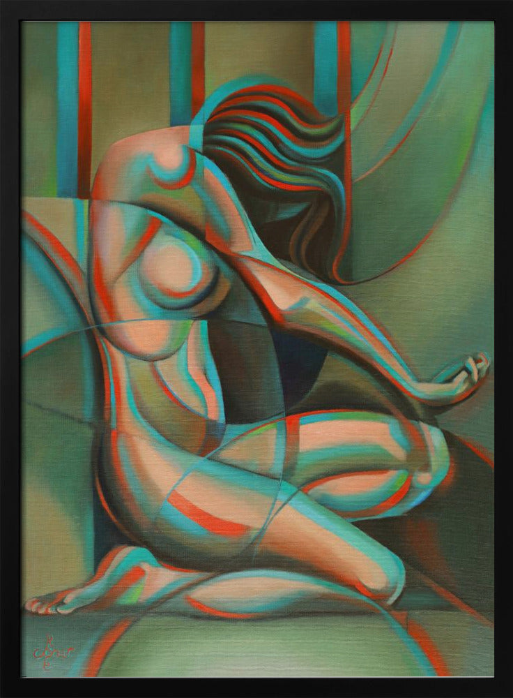 Wall art Anaglyphical Roundism - 12-05-22