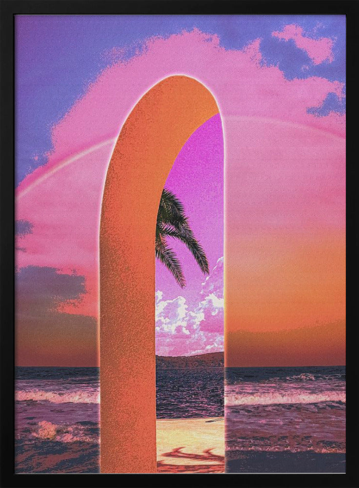 Wall art Portal Vaporwave
