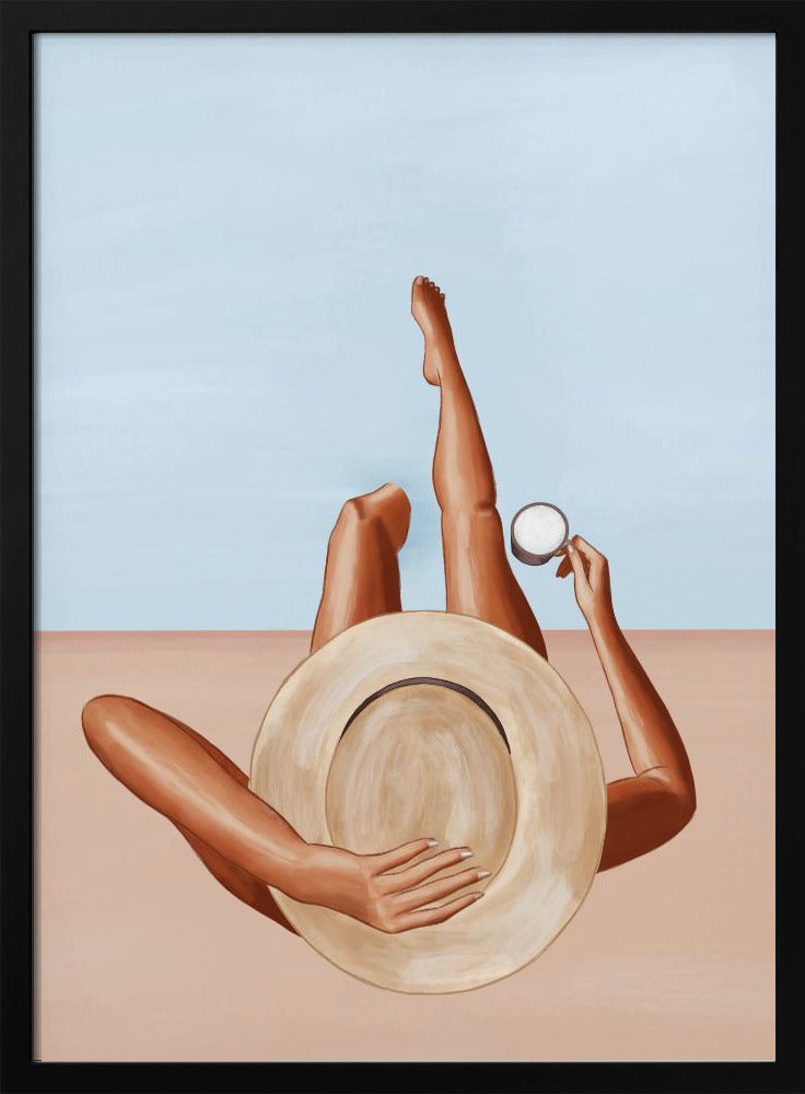Wall art Poolside Girl