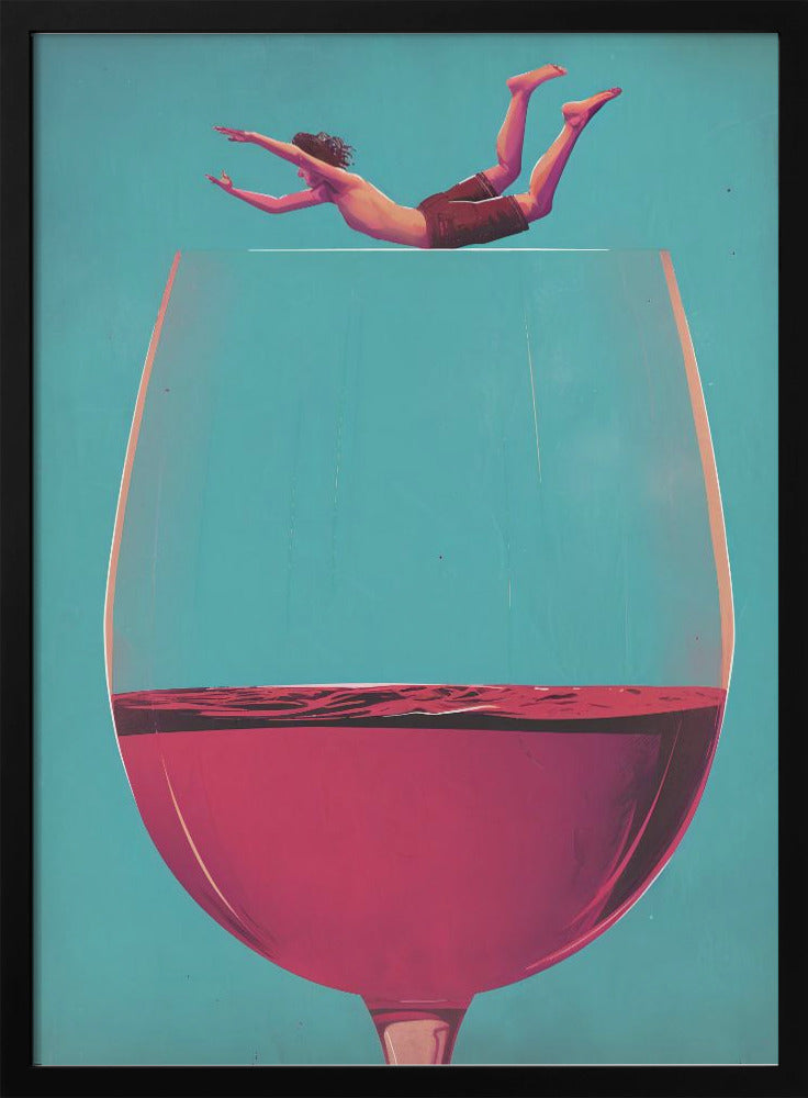 Wall art Wine Dive