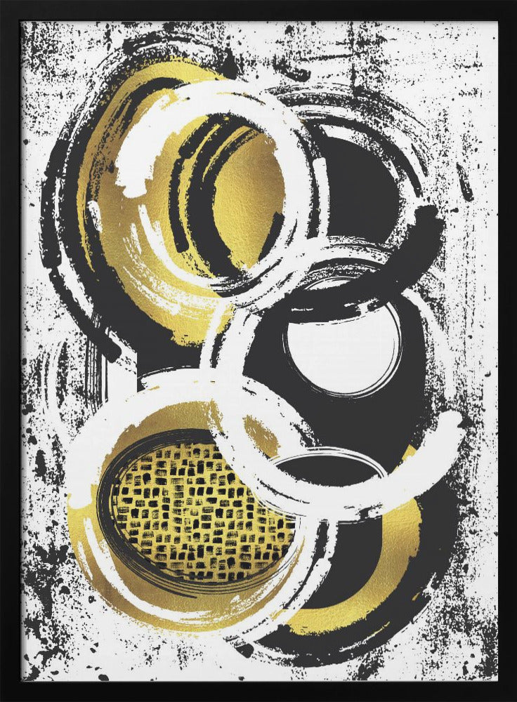 Wall art Abstract Painting No. 2 | gold