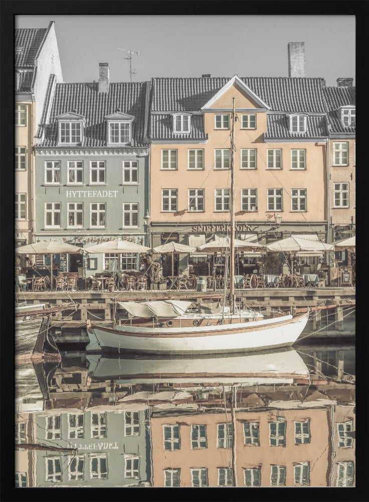 Wall art COPENHAGEN VINTAGE Quiet Nyhavn