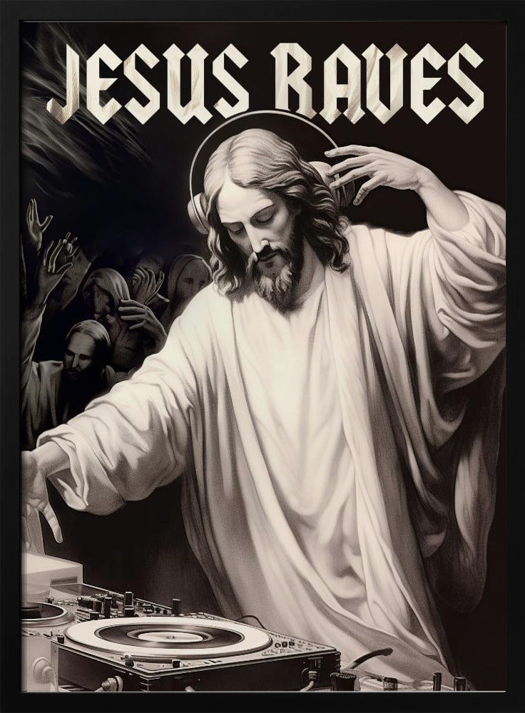 Wall art Jesus Raves