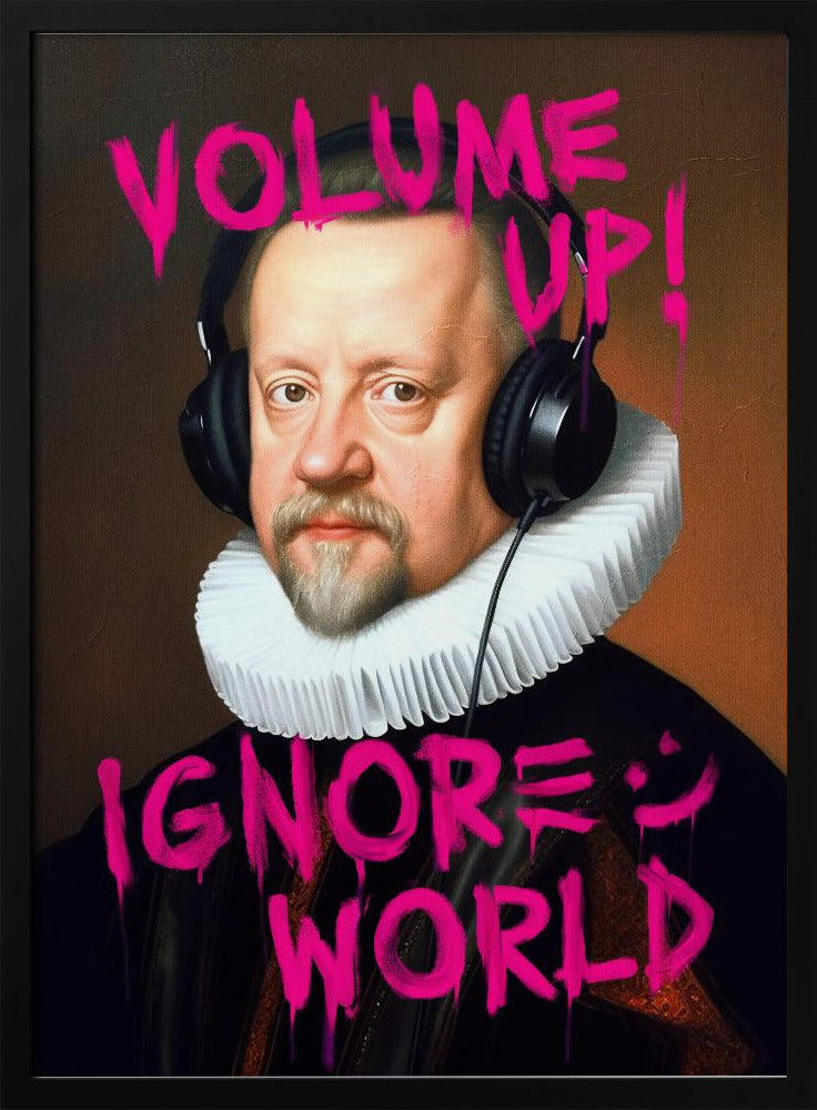 Volume Up Canvas Print