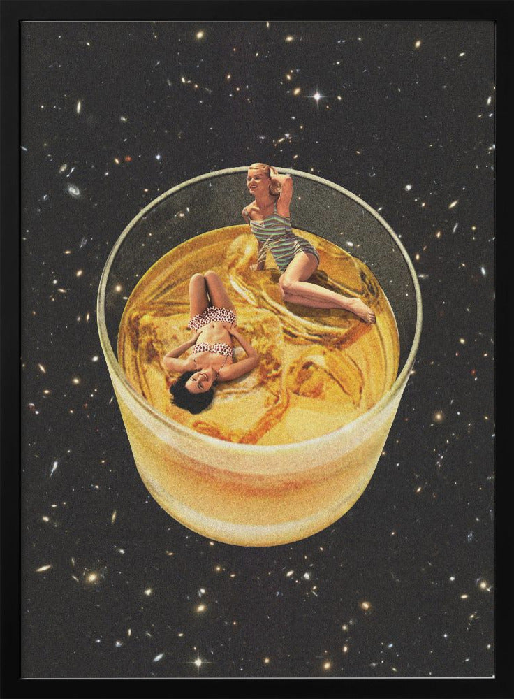 Wall art Whisky besties - On the rocks