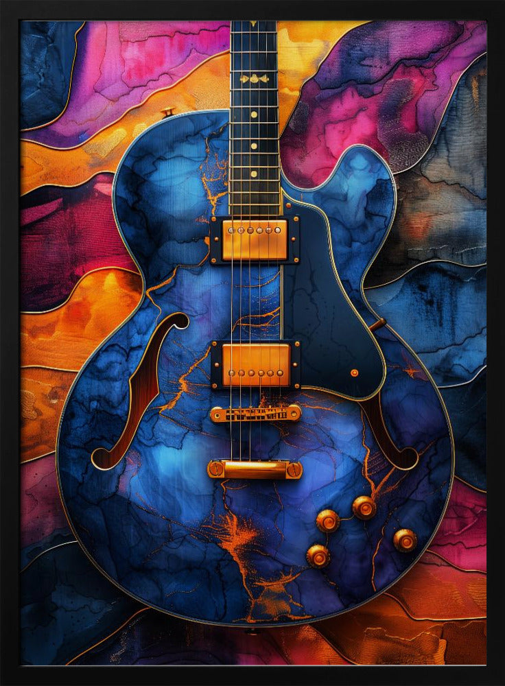 Music Guitar 5 Canvas Print