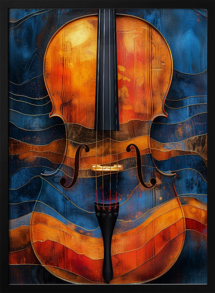 Wall art Music Violin 6 Canvas Print
