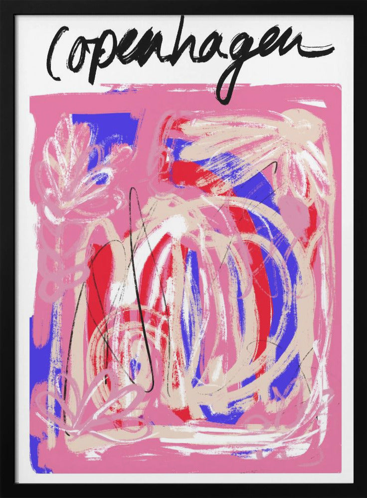 Wall art Copenhagenabstract5 Size24x36