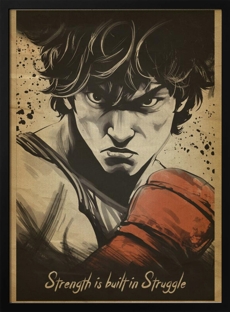 Wall art Strength Is Built In Struggle