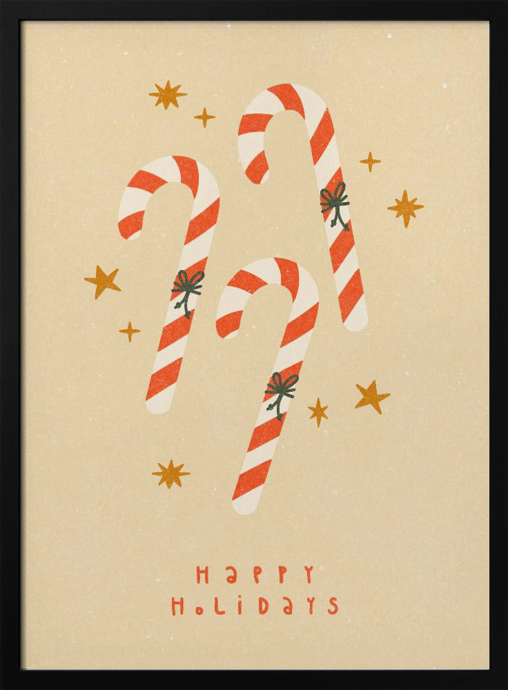 Wall art Candy Cane Canvas Print