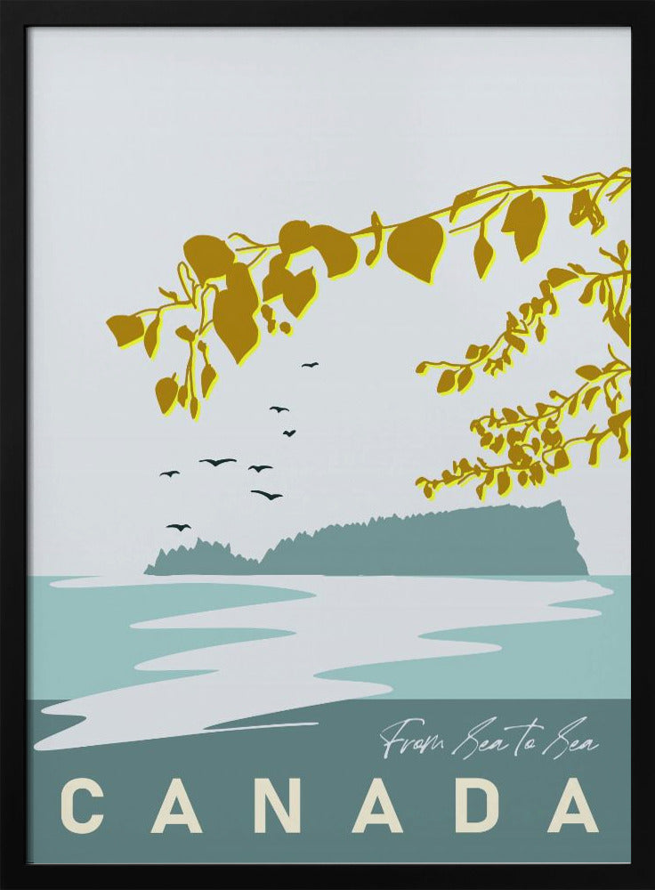 Wall art mellow anticipation Canadian Lakeland