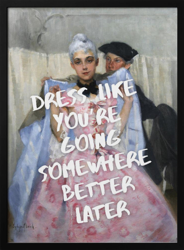 Wall art Dress for Success