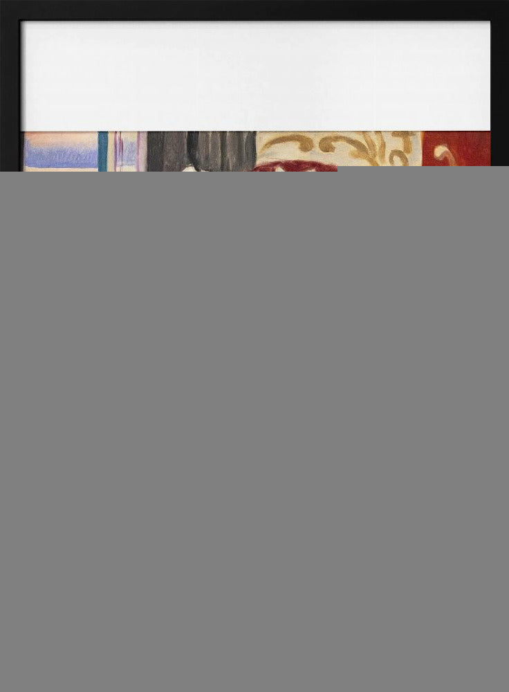 Wall art Femme Et Anémones