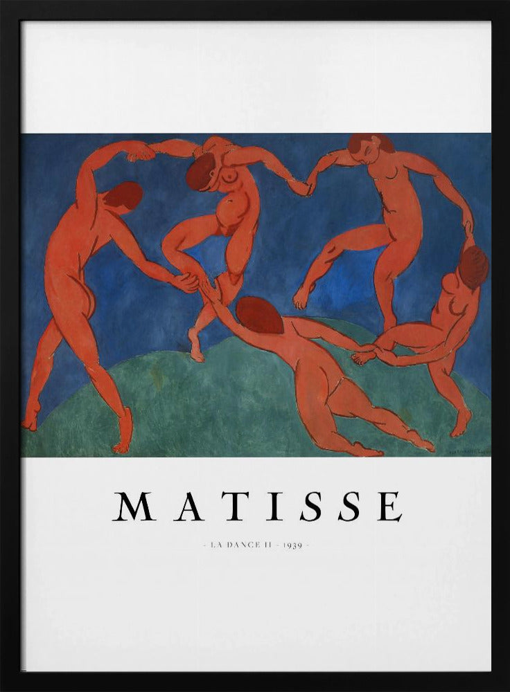 Wall art La Danse II By Henri Matisse