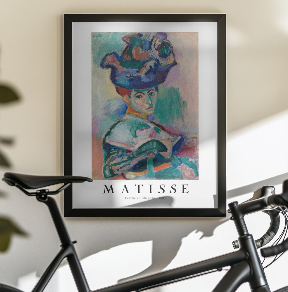 Wall art Woman With Hat 1905