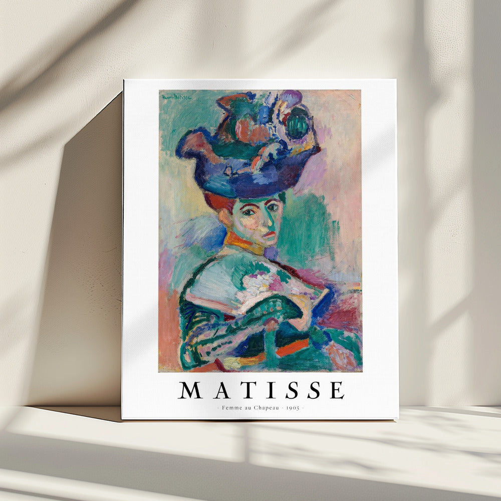 Wall art Woman With Hat 1905