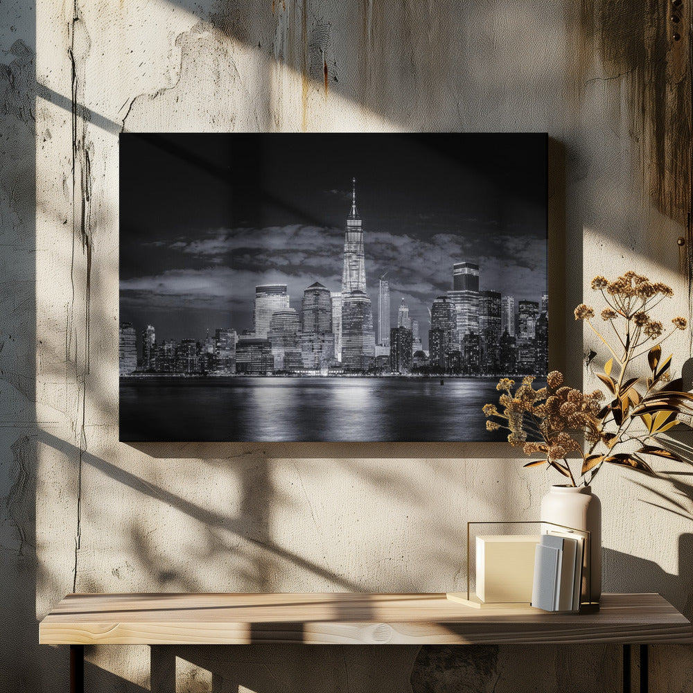 Wall art Gotham.  Manhattan skyline