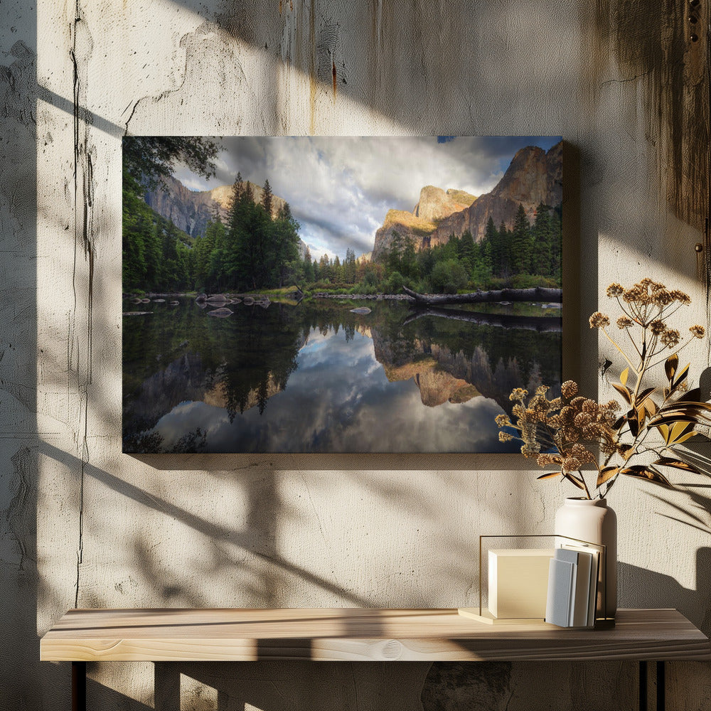 Wall art Time. Landscape