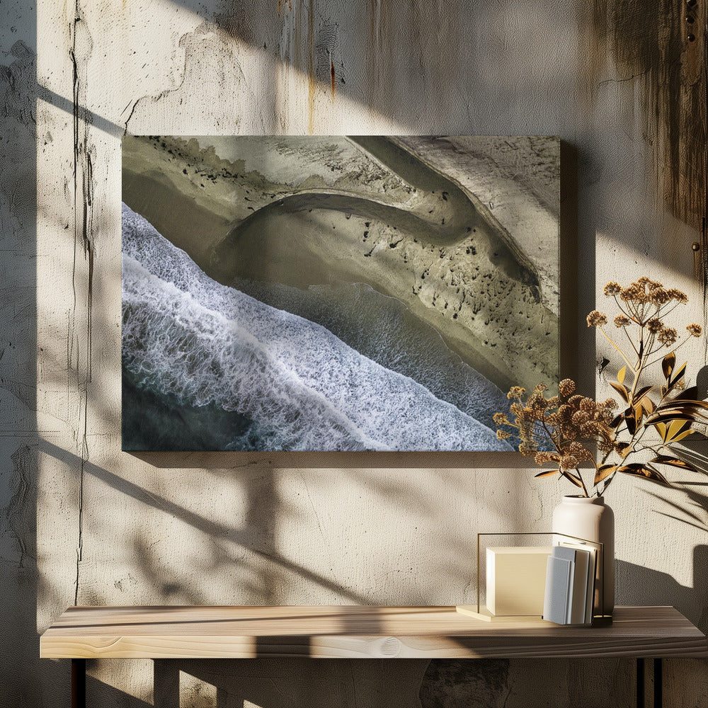 Wall art Big Sur Aerial