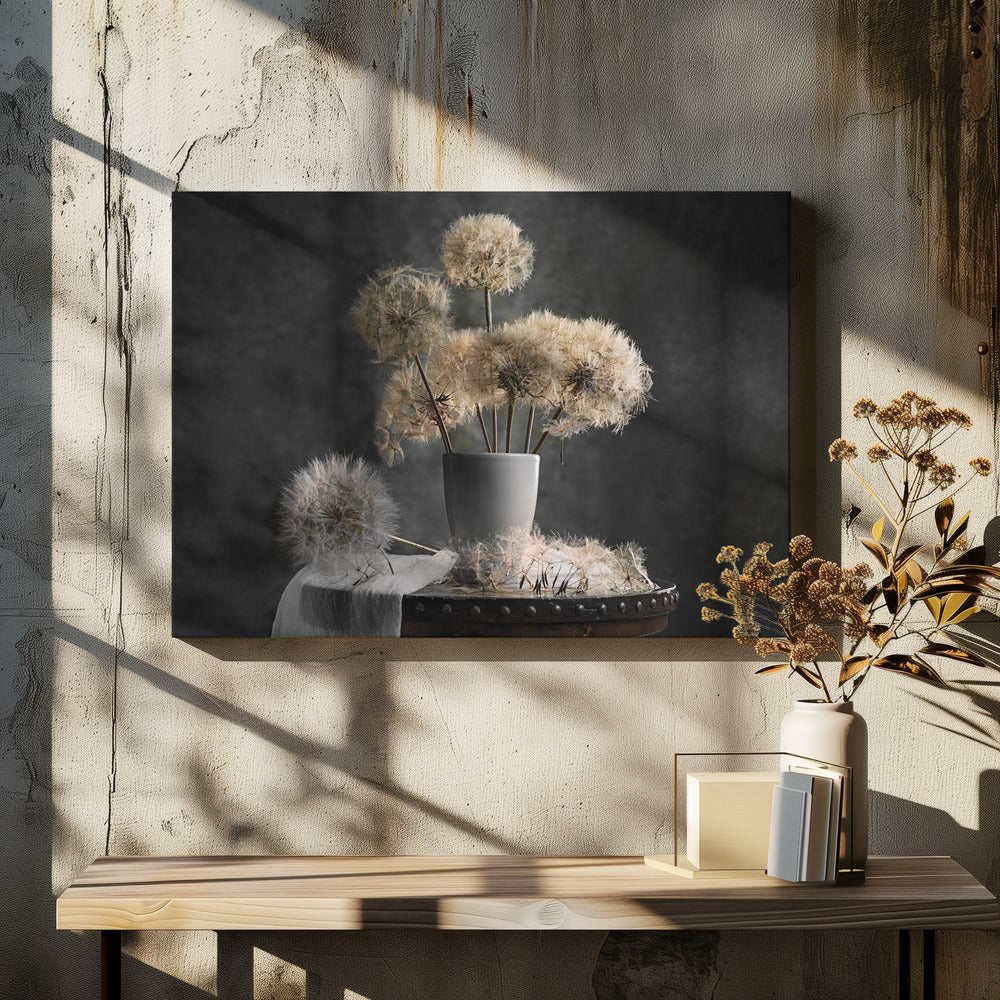 Wall Art Dandelion Seed Pod