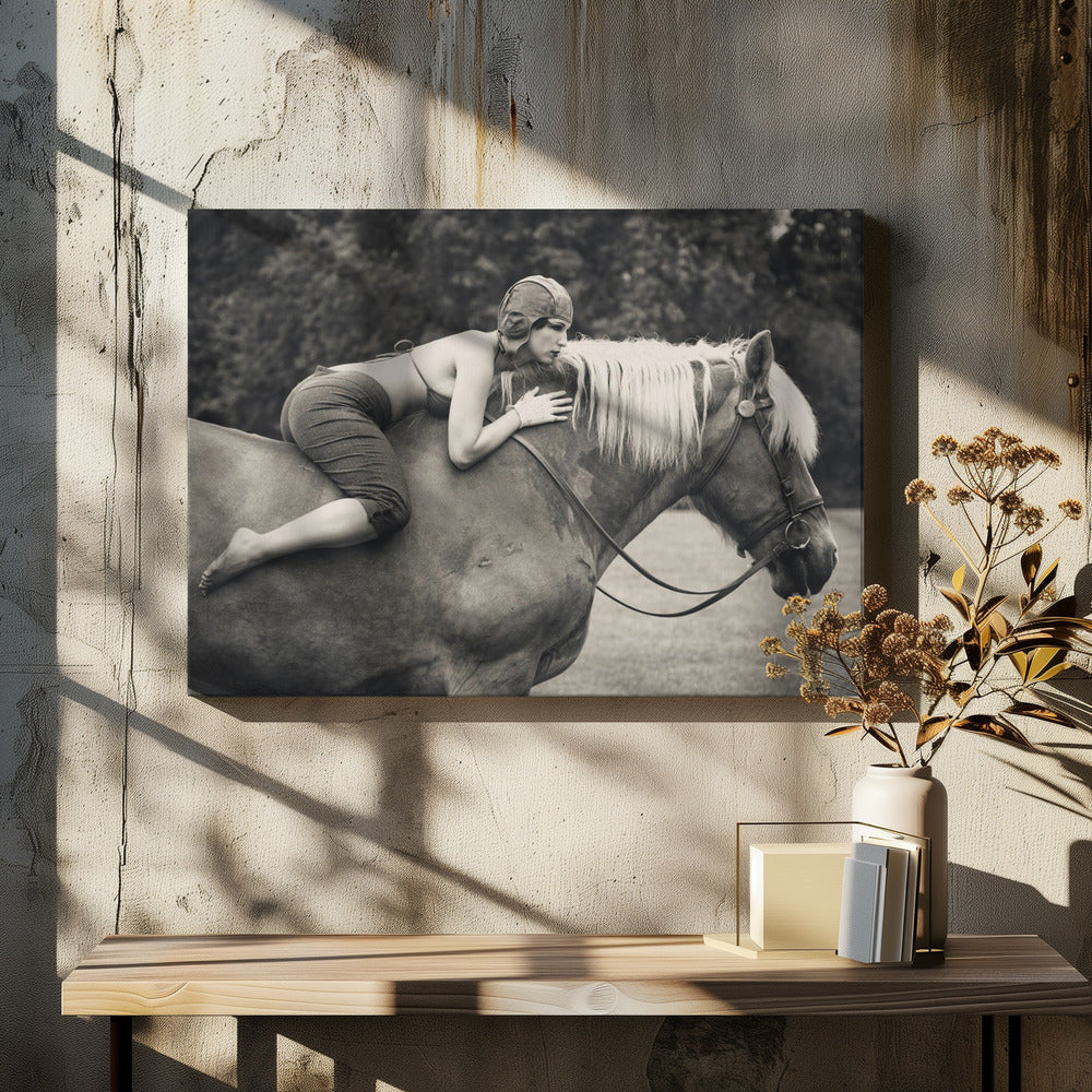 Wall art Off to the Races