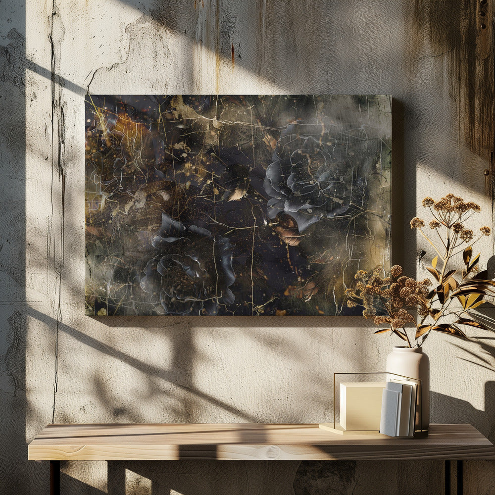 Wall Art Flowers Floral Art Illustration 03