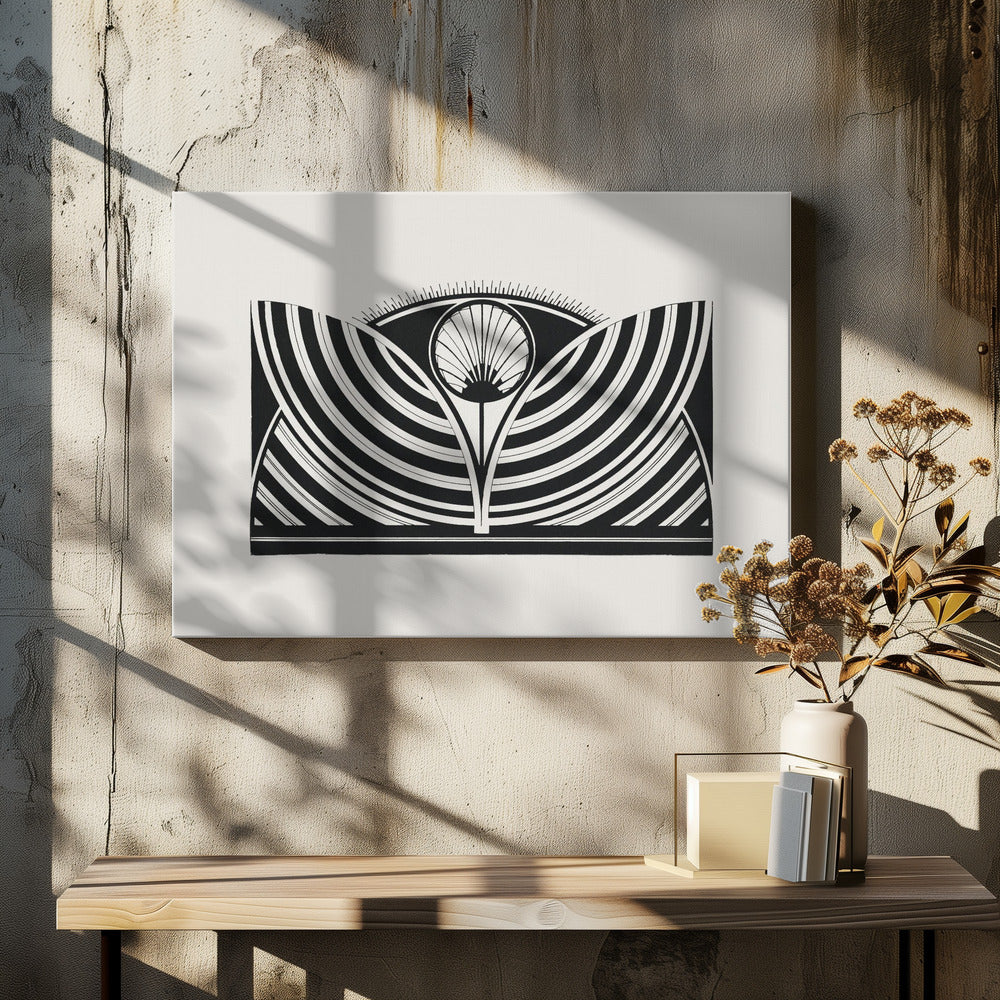 Wall art Stylized Floral Pattern