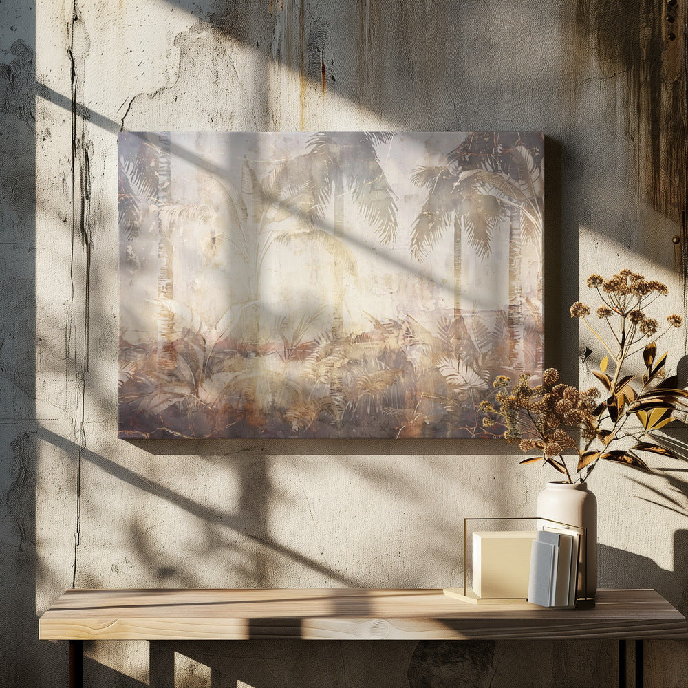 Wall art Jungle Leaves Art Illustration Wallart 45