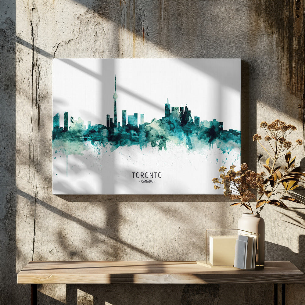 Wall art Toronto Canada Skyline