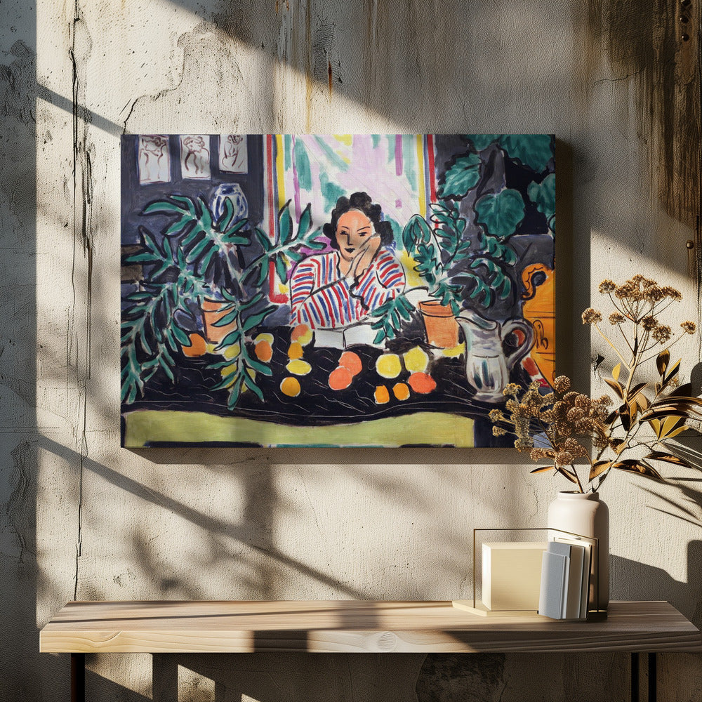 Wall art Interno Con Vaso Etrusco 1940