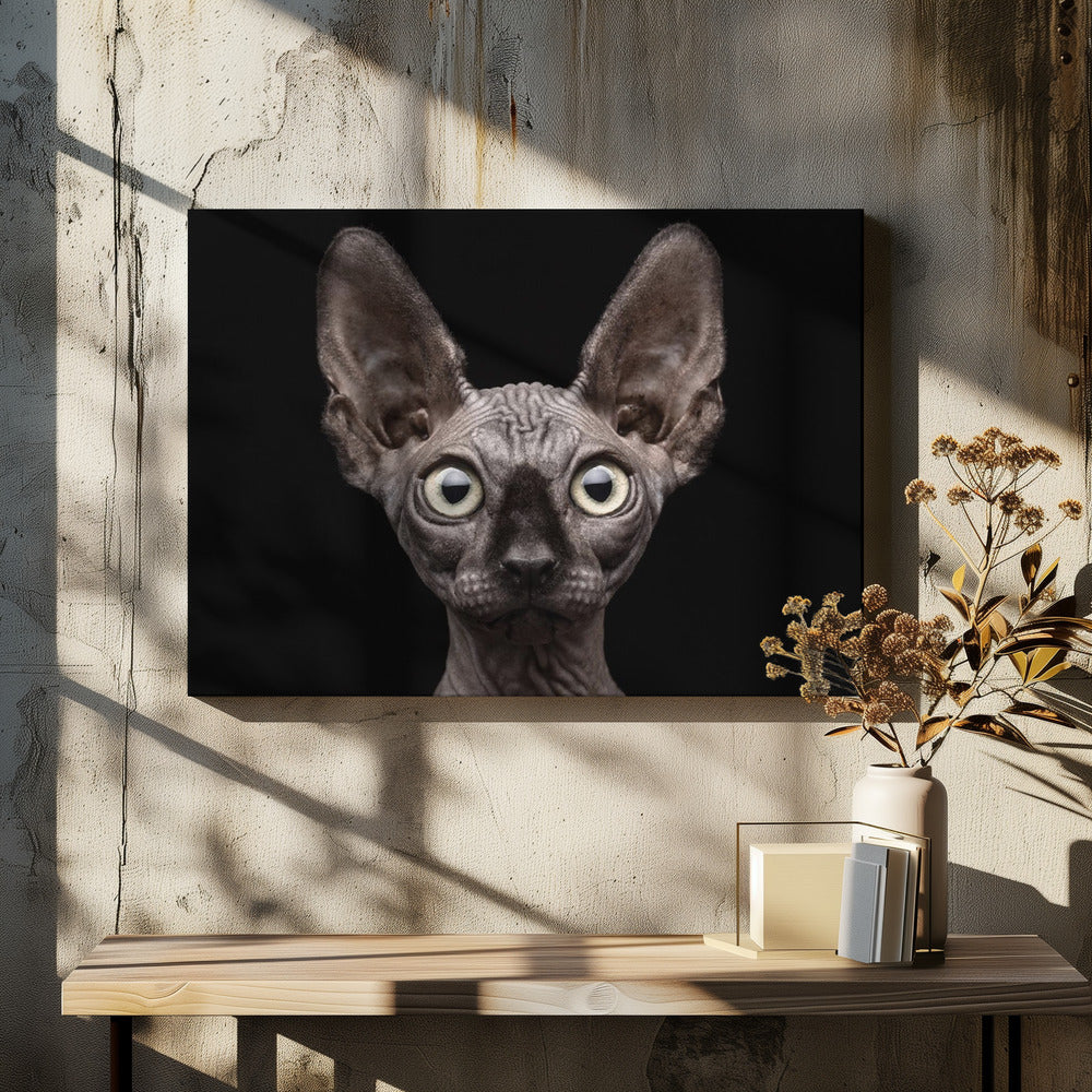 Wall art Sphynx Cat