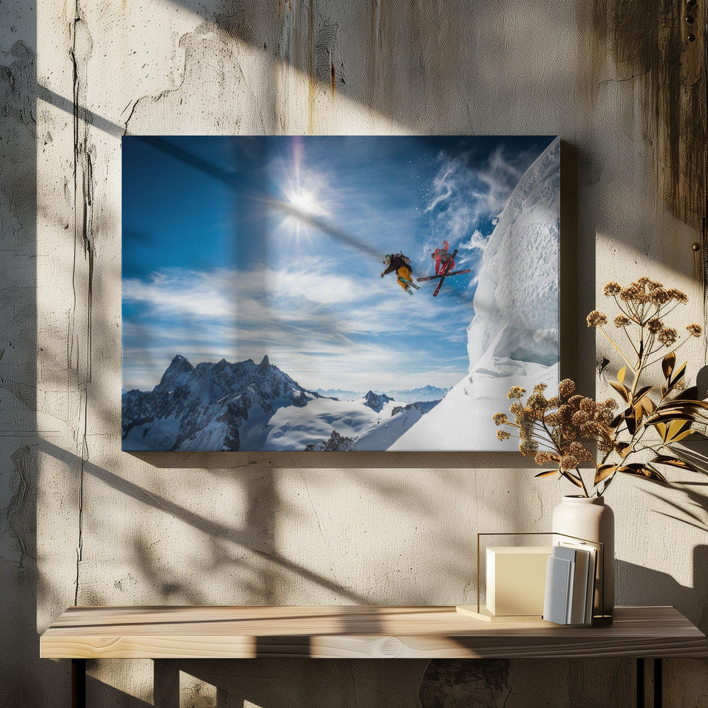 Wall art Jumping Legends