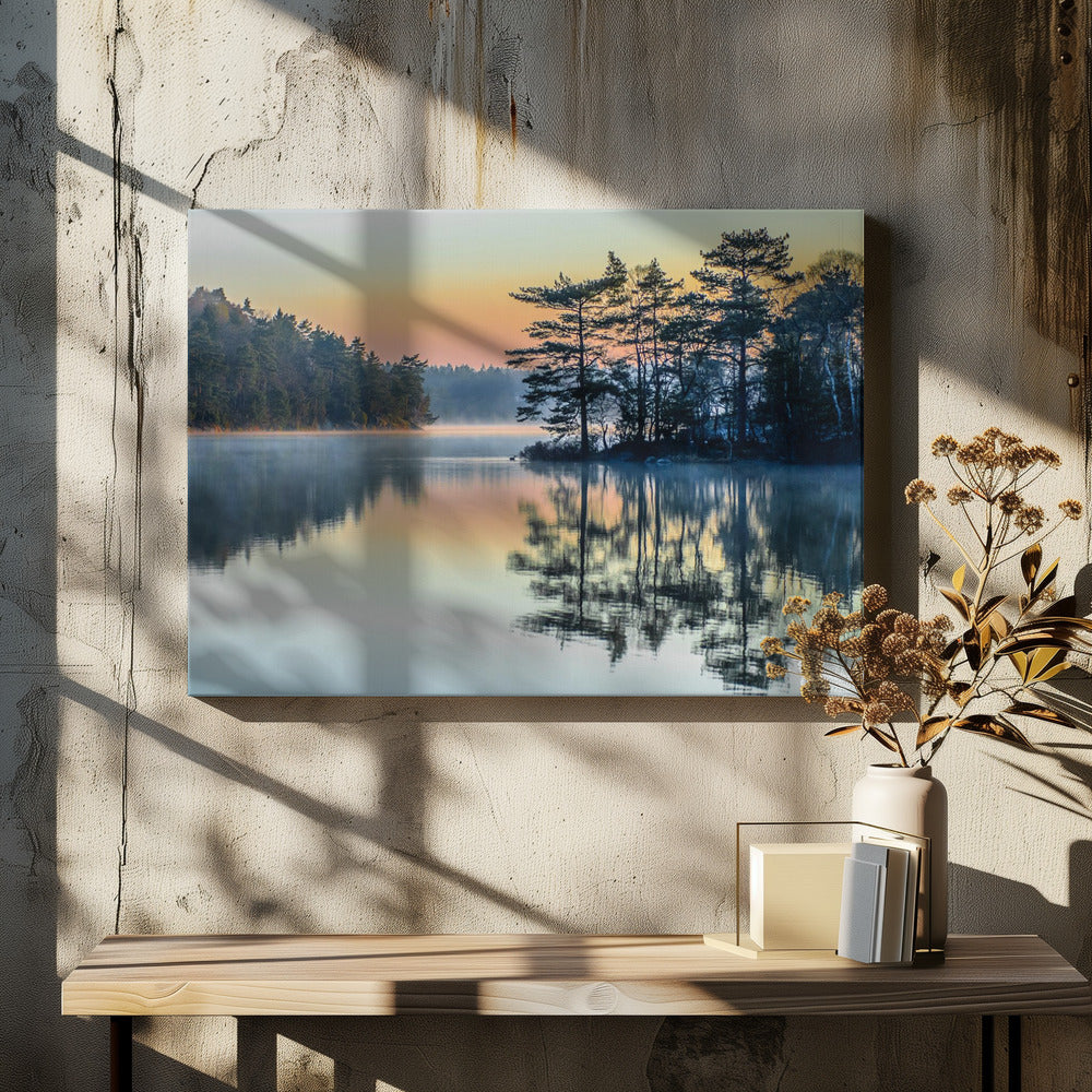 Wall art Before people wake