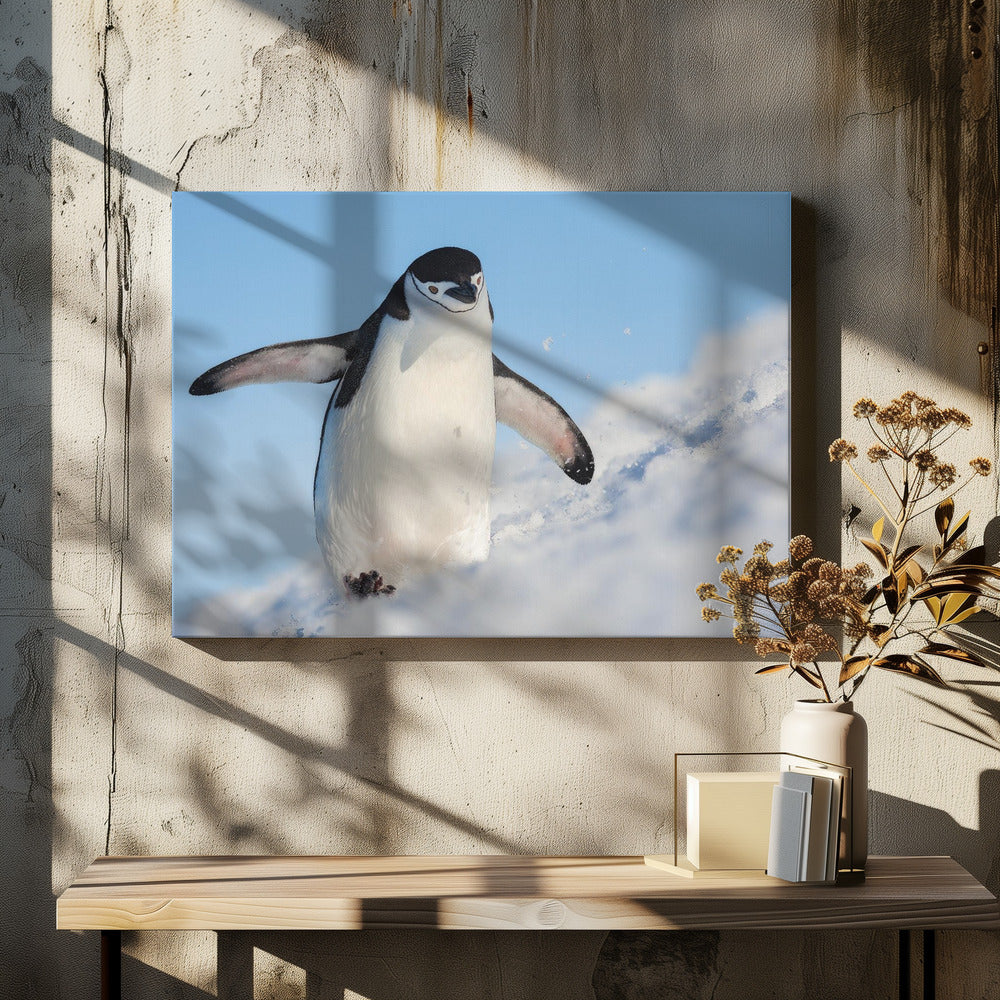 Wall art Running up that hill