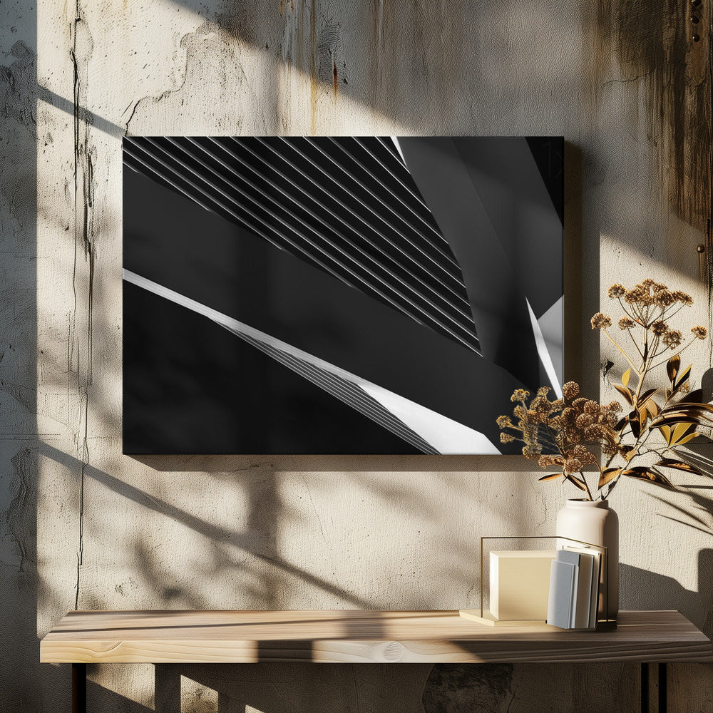 Wall art Abstraction of a swan