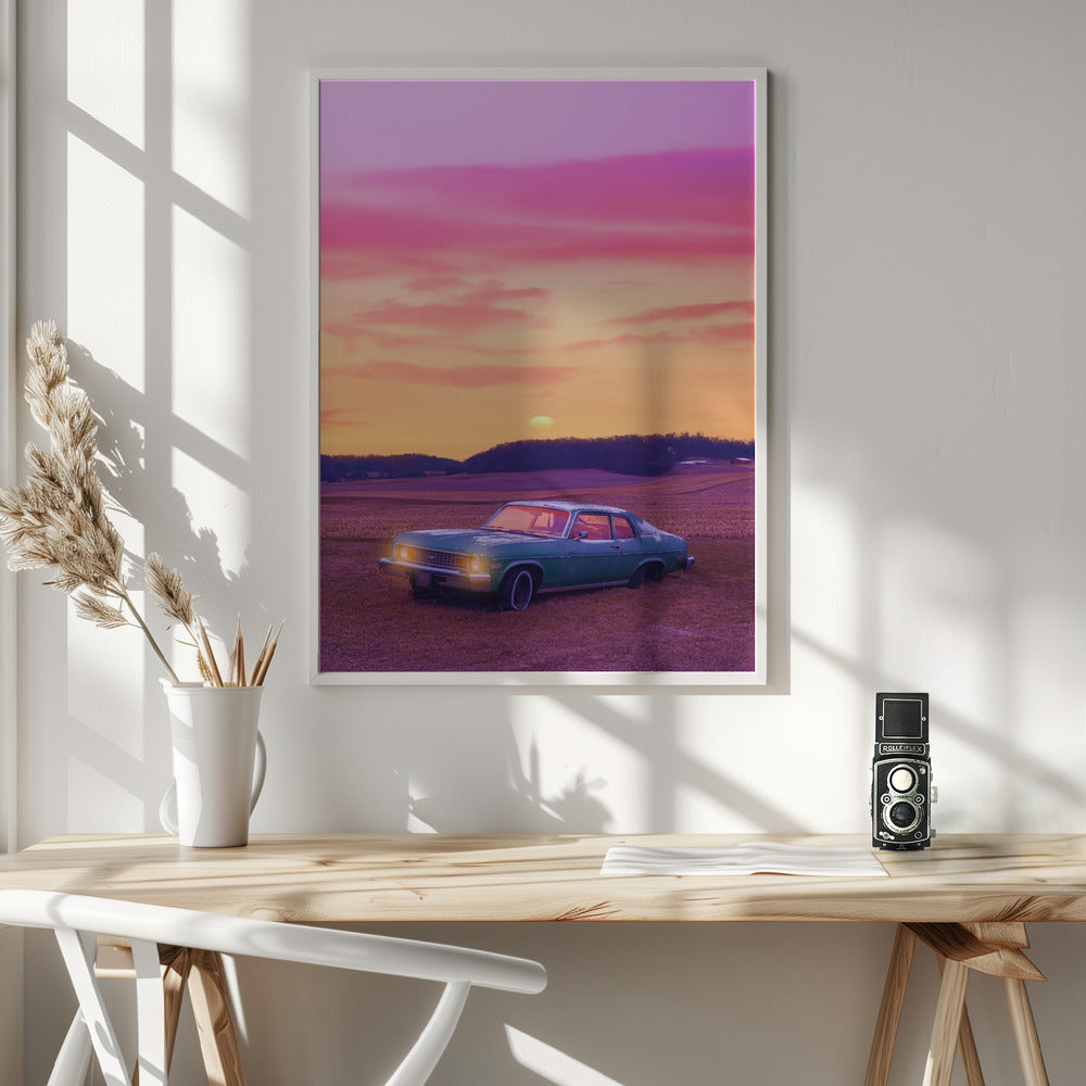Wall art Serene View. Car Lover