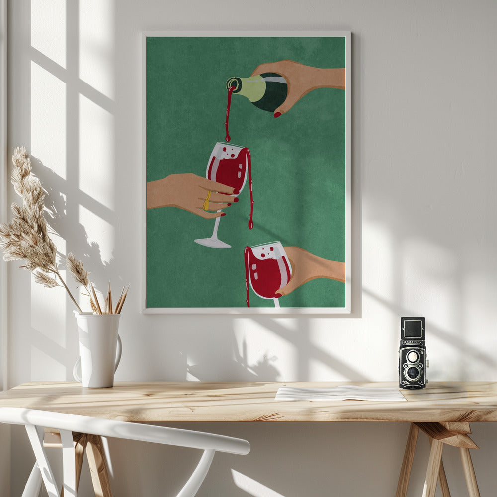 wall Art Cheers Girls