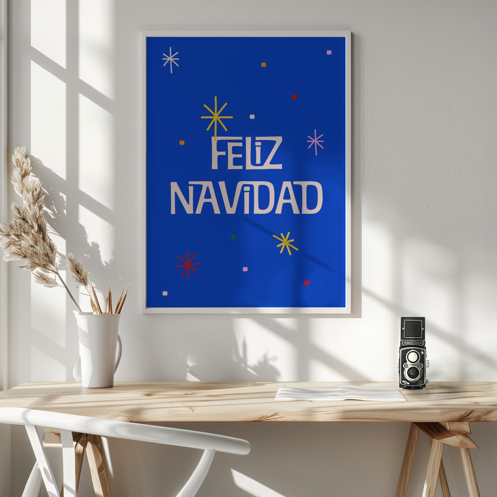 Wall art Feliz Navidad