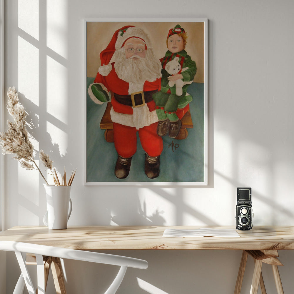 Wall art Ask Santa