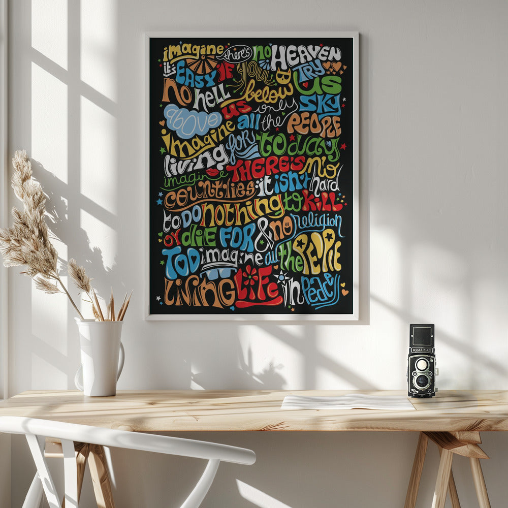 Imagine Canvas Print