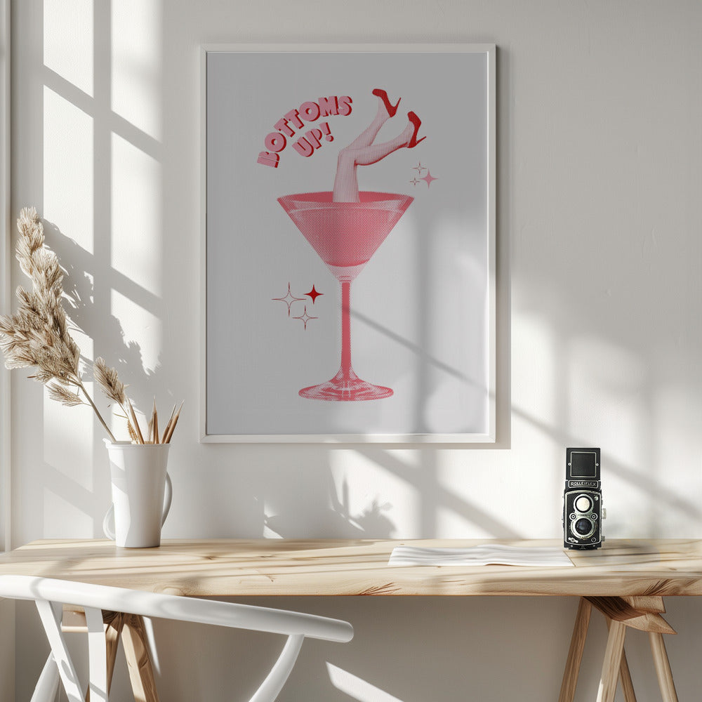 Wall art Martini Mischief