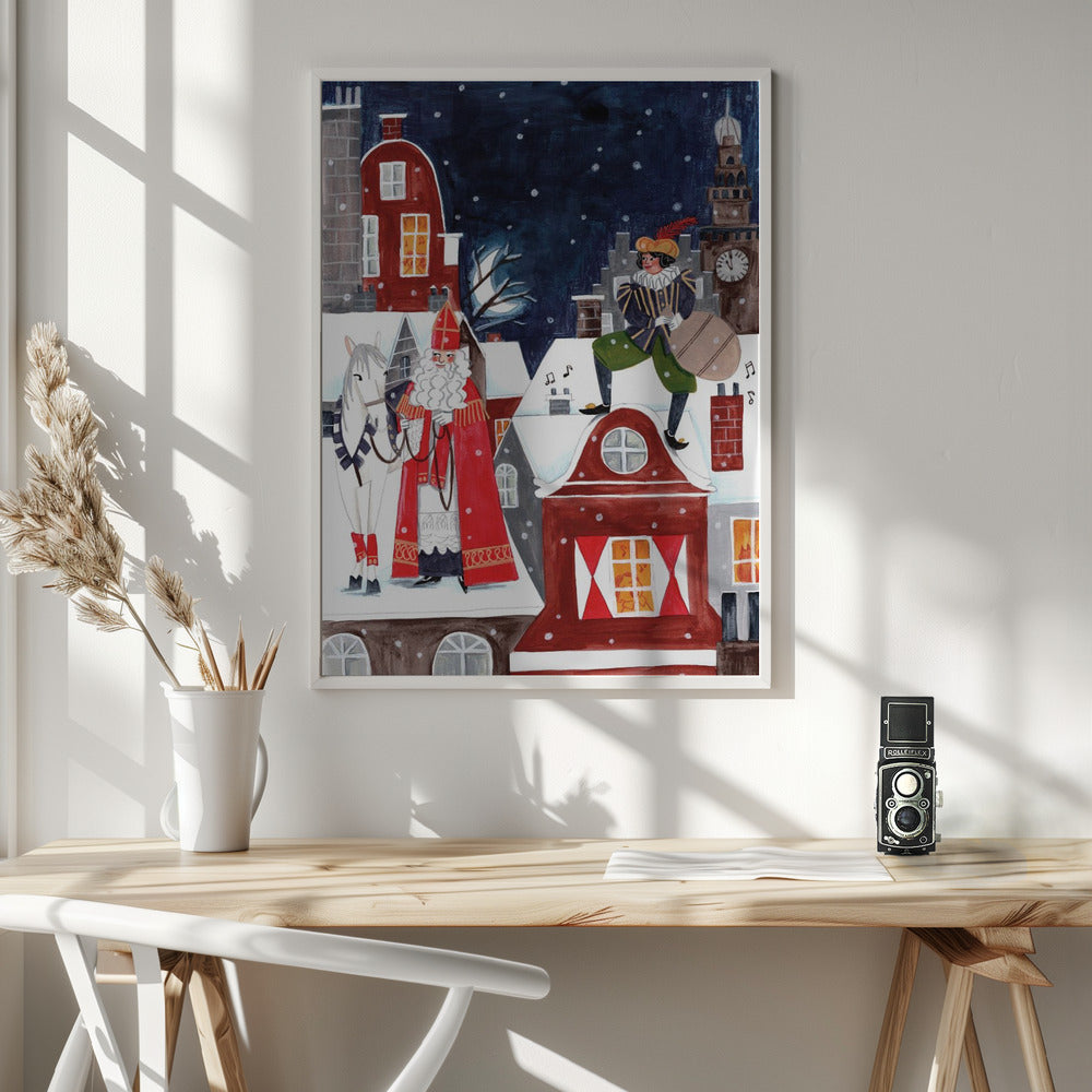 Wall art Saint Nicholas Canvas Print
