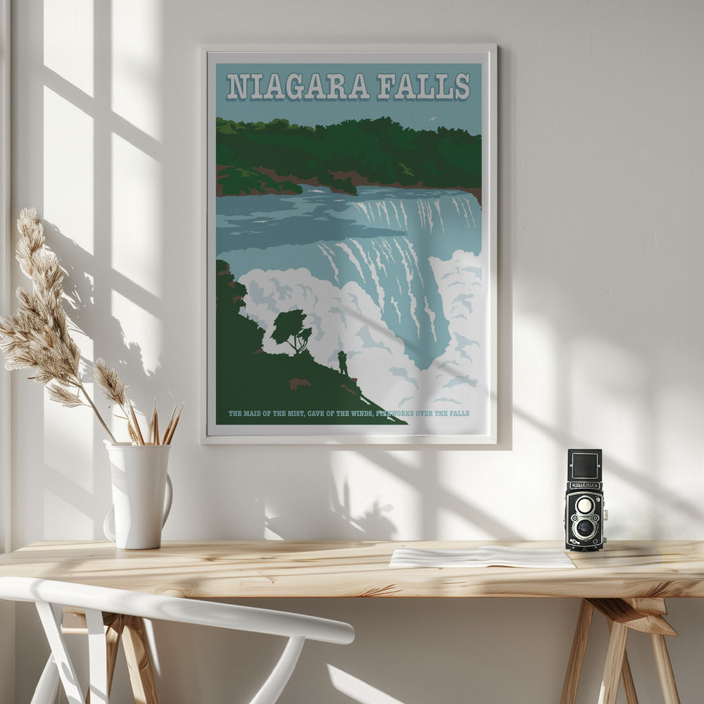 Wall art Niagara FallsTravel Print