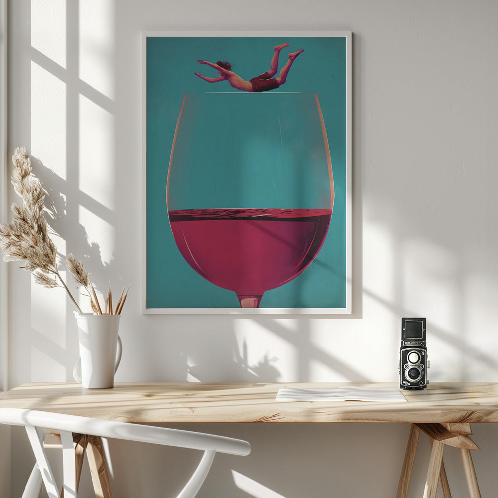 Wall art Wine Dive