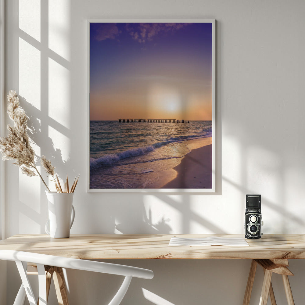 Wall art Gasparilla Island Sunset