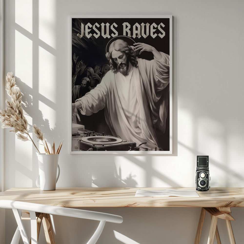 Wall art Jesus Raves