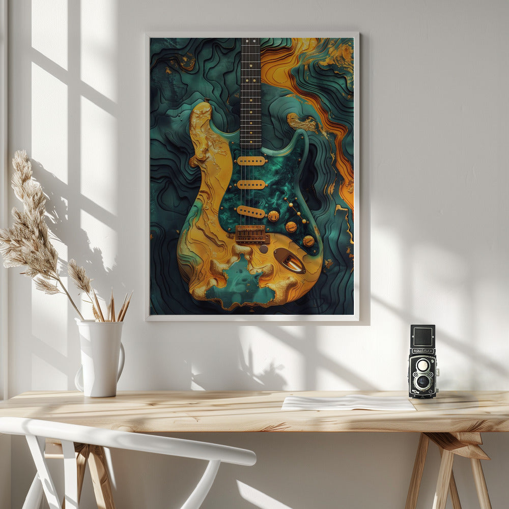 Music Guitar 1 Canvas Print