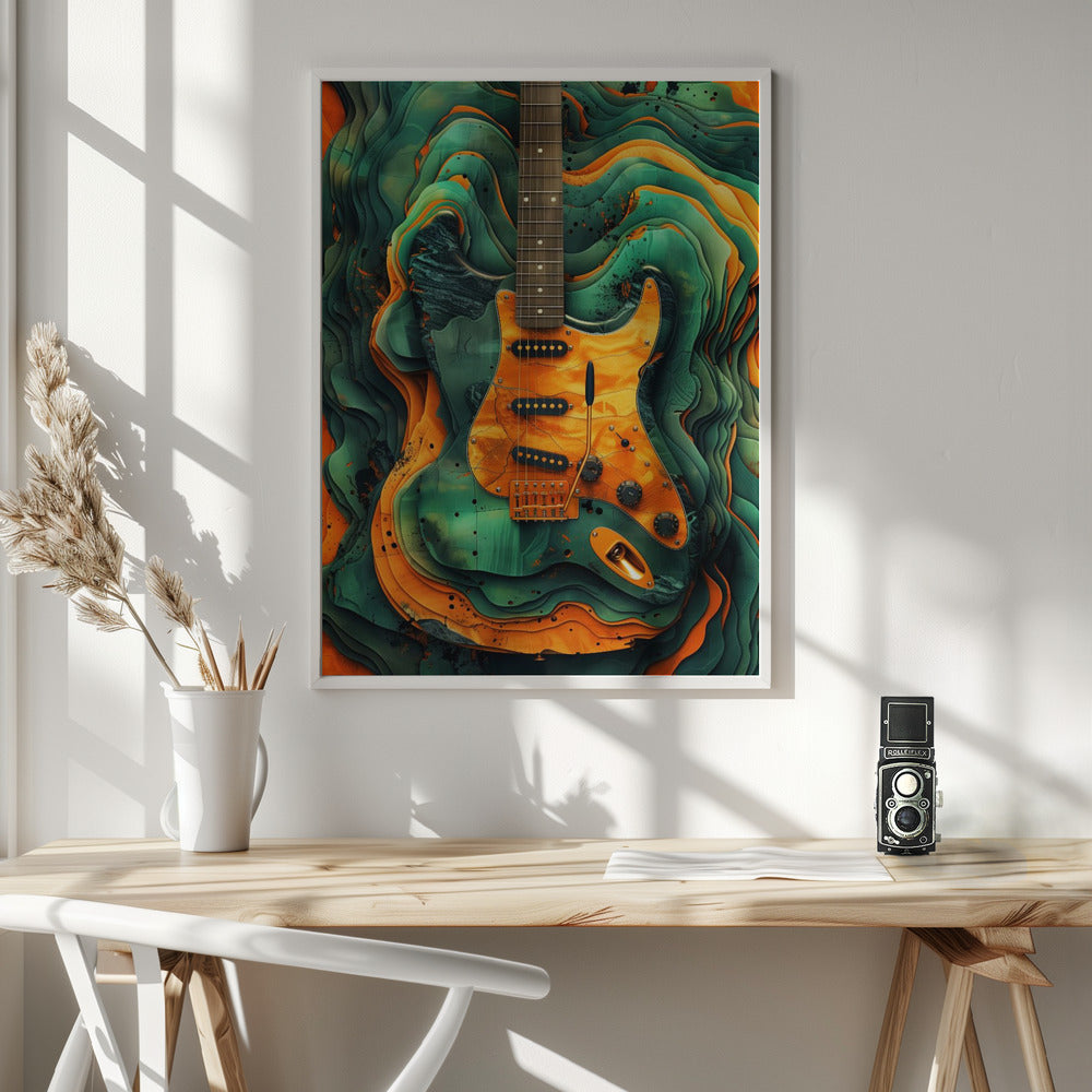 Music Guitar 4 Canvas Print