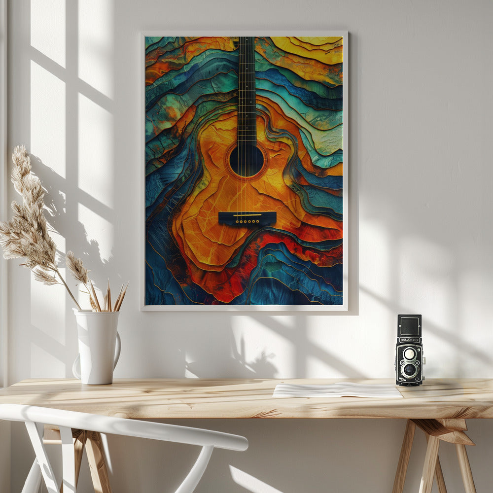 Music Guitar 6 Canvas Print